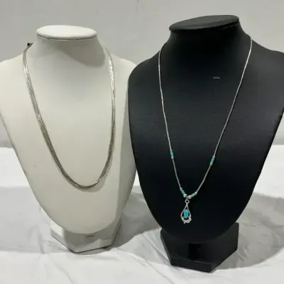 Liquid Sterling Silver Necklaces 