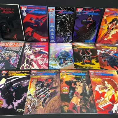 Zorro Topps Comics #0-11 + Dracula + Bonus