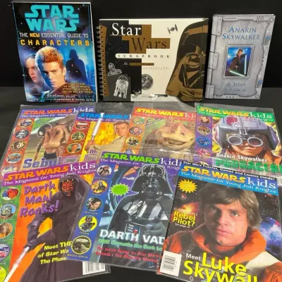 Star Wars Kids Magazines, Scrapbook, Characters Guide + More