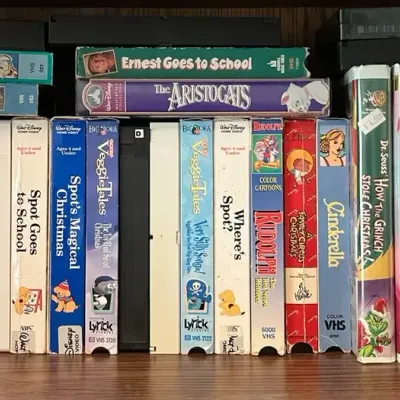 Children's VHS Collection - Disney, Barney, Barbie & More