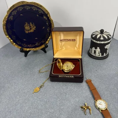 Wittnauer Pocket Watch, Wedgewood & Collectibles