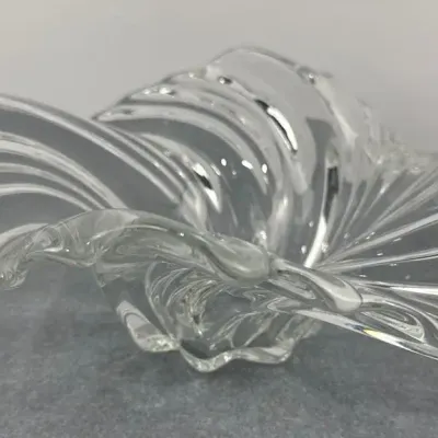 Mikasa Crystal Swirl Bowl
