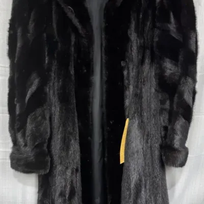 Vintage Black Fur Coat by Labritz & Picas
