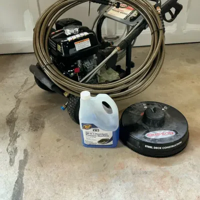 Simpson Professional Gas Pressure Washer with Surface Cleaner