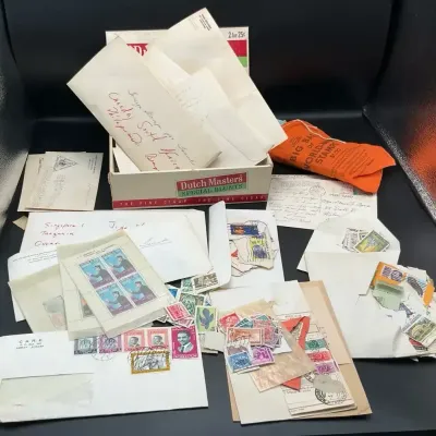 Worldwide Postage Stamps Covers and Souvenir Sheets