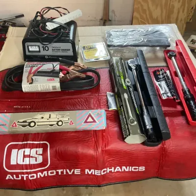 Automotive Battery Charger, Torque Wrenches and Emergency Supplies