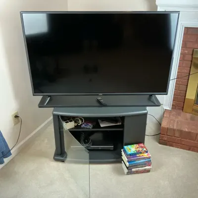 Vizio 55" Flat Screen TV with Entertainment Stand