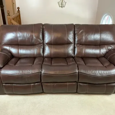 Cindy Crawford Three Seat Reclining Sofa
