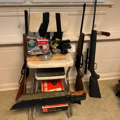 Air Rifles, Pellet Pistol, Machete and Shooting Accessories