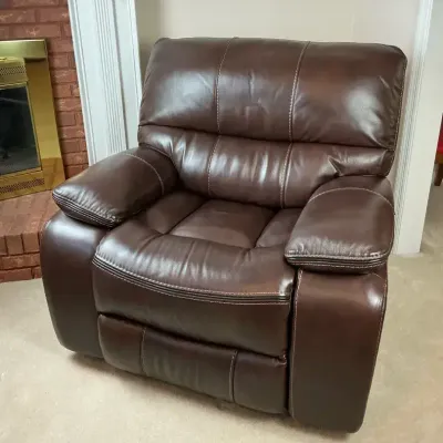 Cindy Crawford Brown Recliner Chair