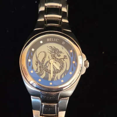 Relic Stainless Steel Wristwatch
