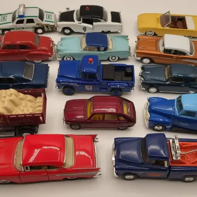 14 "O" Scale Autos and Trucks