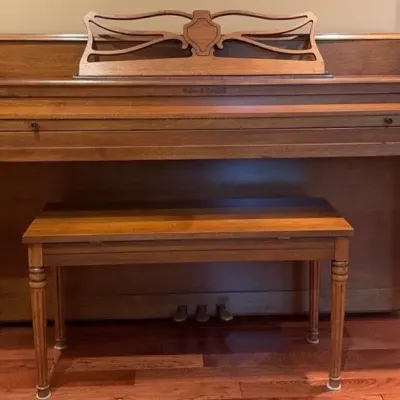 Kohler And Campbell Upright Piano 