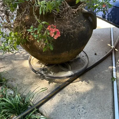 Large Oversized Clay/Terra-Cotta Pot
