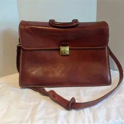 Handmade Italian Leather Shoulder Bag