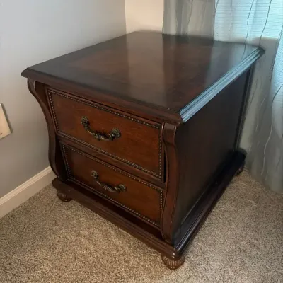 Wooden Bedside Table