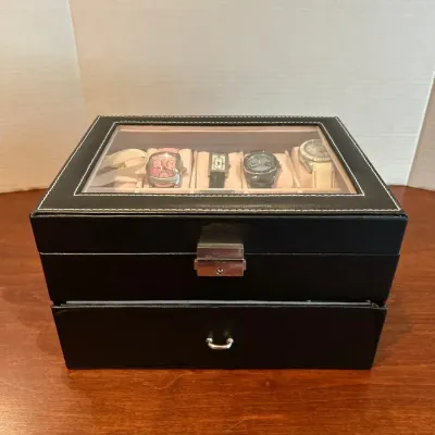 Collection Of Women’s Watches With Storage Box