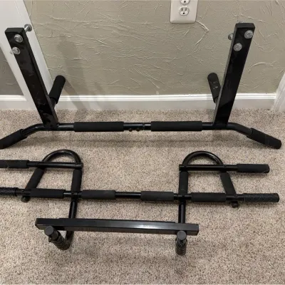 Pair Of Multi-Use Pull Up Bars