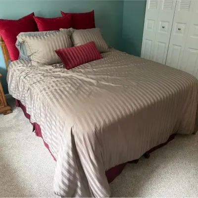 Queen Sized Wooden Headboard