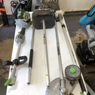 EGO Base, Battery, Attachments