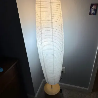 Tall Paper Lamp