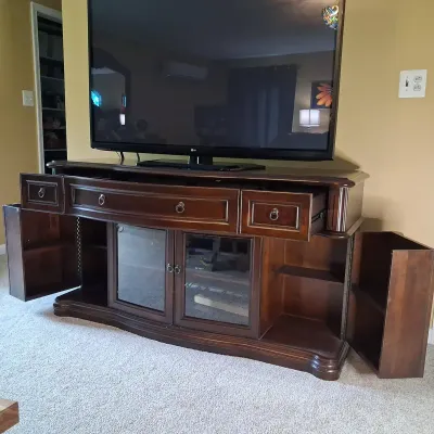 Wood Entertainment Center