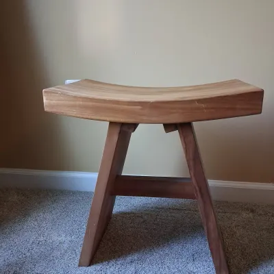 Teak Bathroom Bench