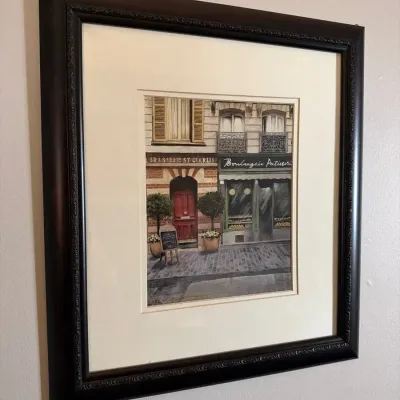 Elizabeth Medley French Store Framed Prints (2)