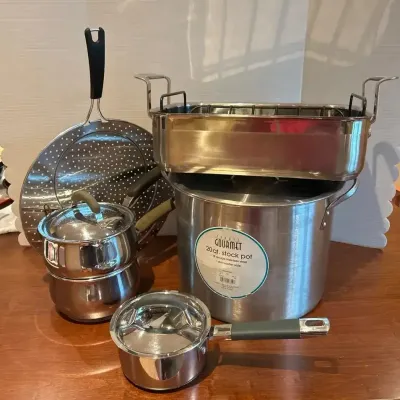 Nice Assortment Of Pots And Pans