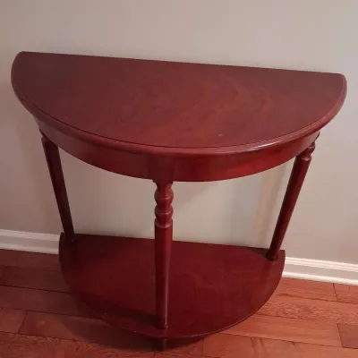 Half Round Table