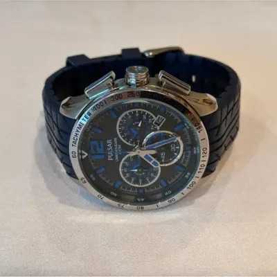 Men's Pulsar Chronograph Stainless Steel Watch