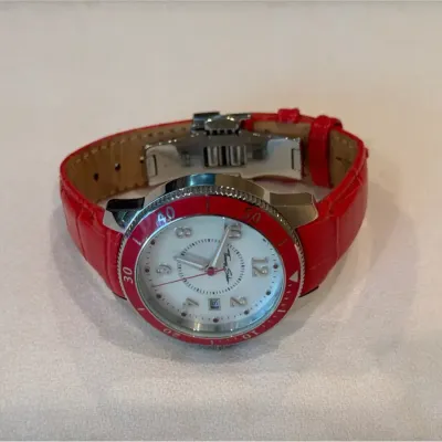 Women's Thomas Sabo Red Leather Band Watch