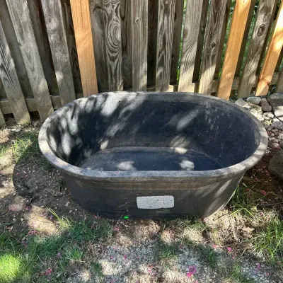Large Heavy Duty Plastic Tub