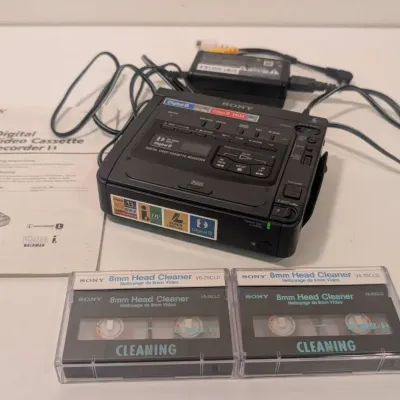 Sony GV-D200 Digital8 Video Walkman VCR Bundle