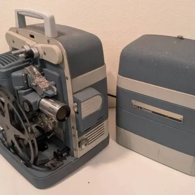 Vintage Bell & Howell Design 363 Super Auto-Load 8mm Film Movie Projector