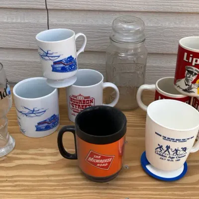 Collection Of Vintage Mugs