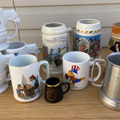 Vintage Horse Racing & Sports Commemorative Mug & Stein Collection