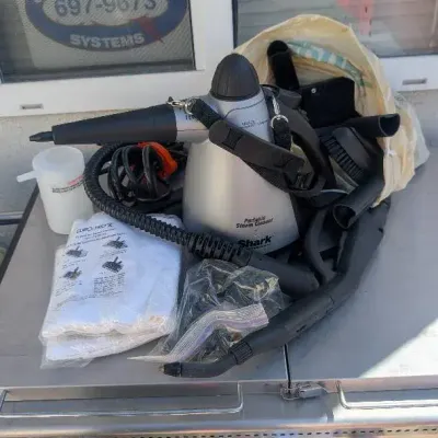 Euro-Pro Shark Portable Handheld Steam Cleaner (Model SC505 Series)