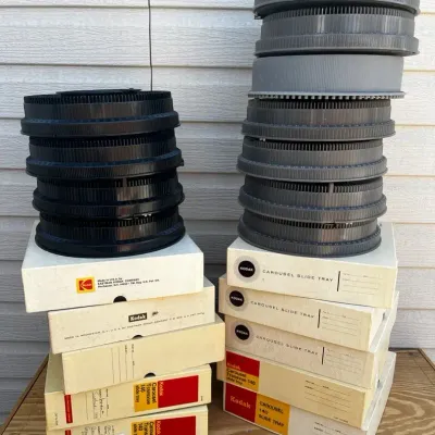 Vintage Kodak Carousel 140 Trays