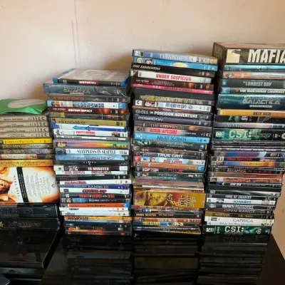 Massive Movie DVD Blu-ray Box Set Collection Lot Star Trek Indiana Jones Westerns SciFi