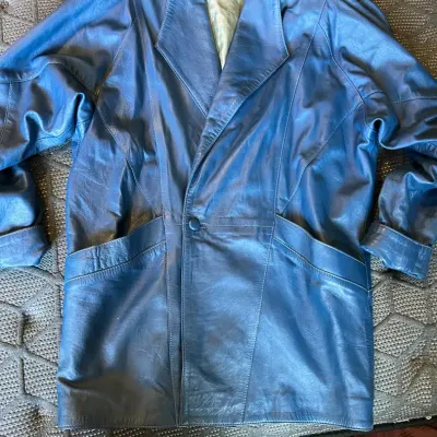 Women's Vintage Leather Coat