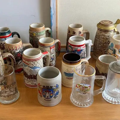 Budweiser Collectible Steins And More