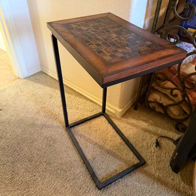 Lot 4: Bookshelf, Books & Home Decor