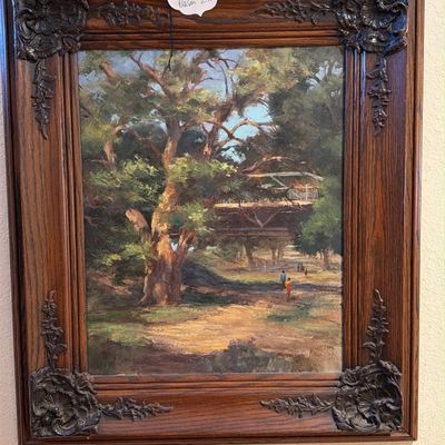 Lot 2: Landscape Oil Painting on Canvas