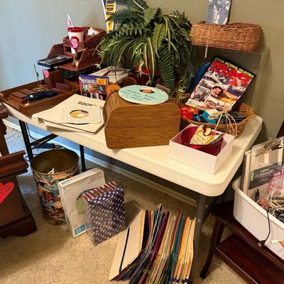 Lot 6: Office Misc & File Cabinet