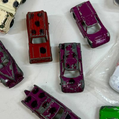Vintage Diecast Cars, Toy Airplane, Skateboard & Motorcycle Lot
