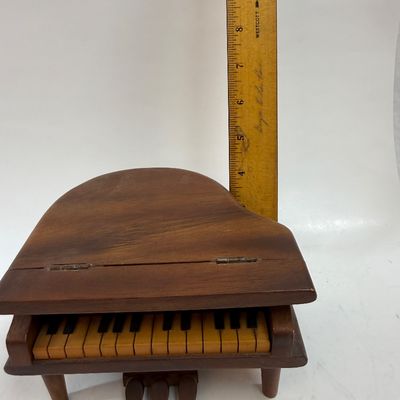 Vintage Sankyo Wooden Grand Piano Music Box