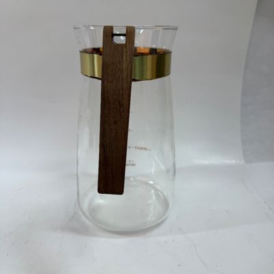 Vintage Salton Glass Coffee Carafe with Wood Handle