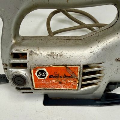 Vintage Black & Decker U-153 Utility Jig Saw