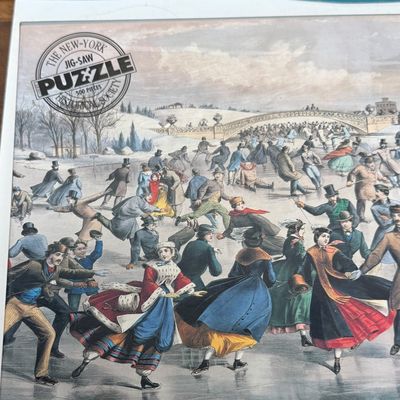 Vintage Milton Bradley Jigsaw Puzzles - Set of 3